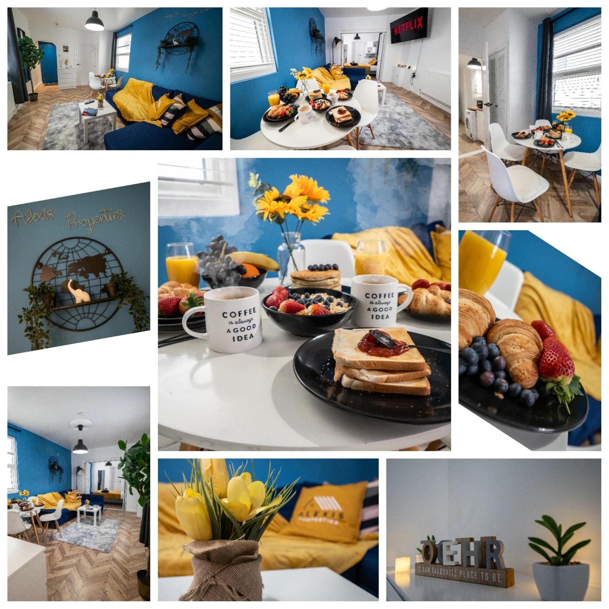 Seaside Retreat: Luxury 1-Bed, Free Parking Apartment Portsmouth Ngoại thất bức ảnh